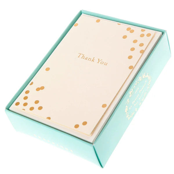 Graphique de France Confetti Thank You Boxed Cards