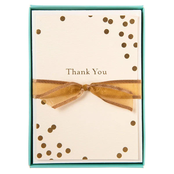 Graphique de France Confetti Thank You Boxed Cards