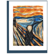 The Scream, Munch Artist Series Quilling Card