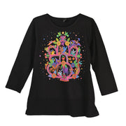 Sabaku 2024 Arbol De Los Angelitos 3/4 Sleeve Black Tee *Limited Edition*