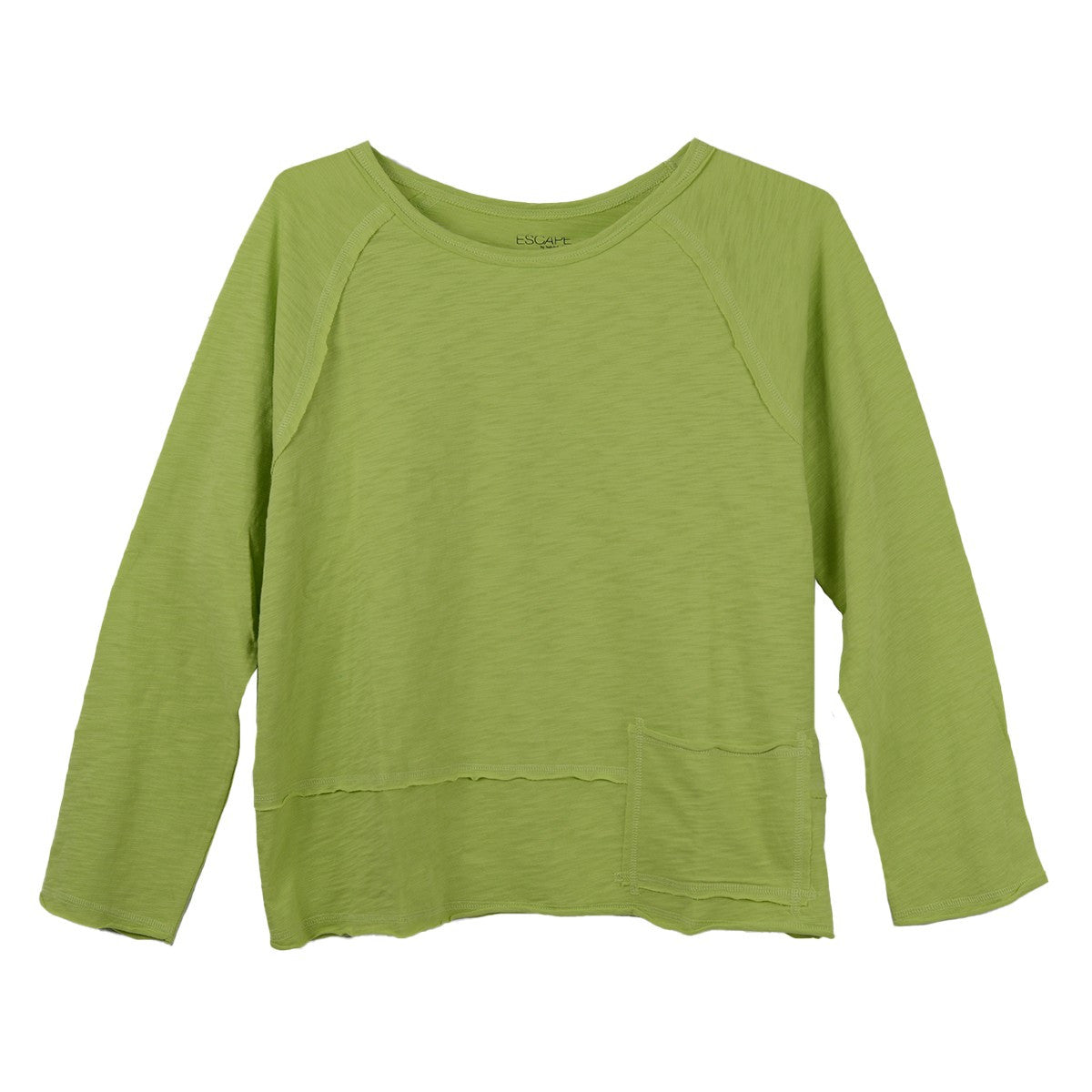 Escape Cotton Slub Pocket Pullover (3 Colors)