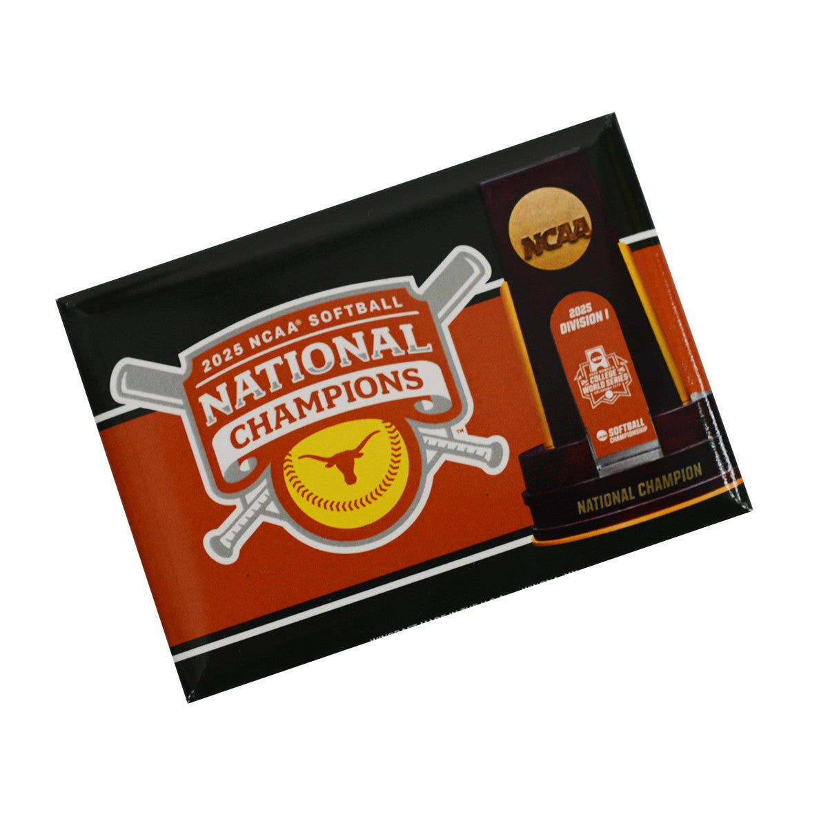 Texas Longhorn 2025 Softball National Champions Magnet