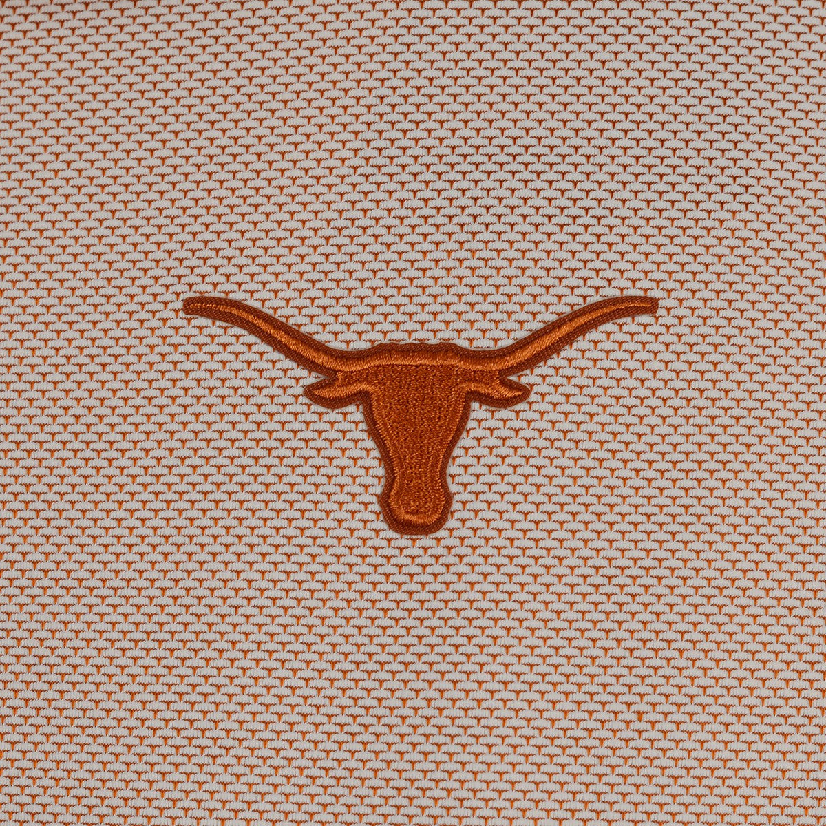 Texas Longhorn Pave Embroidered Logo Polo