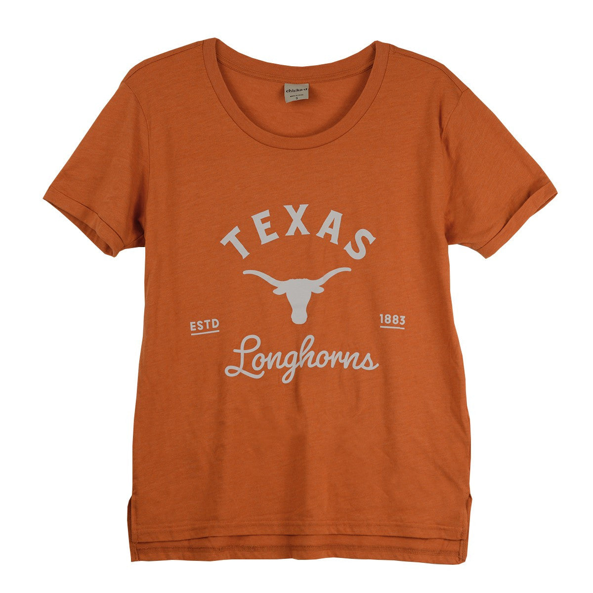Texas Longhorn Chicka-D Ladies Must Have Est 1883 Arch Texas Tee