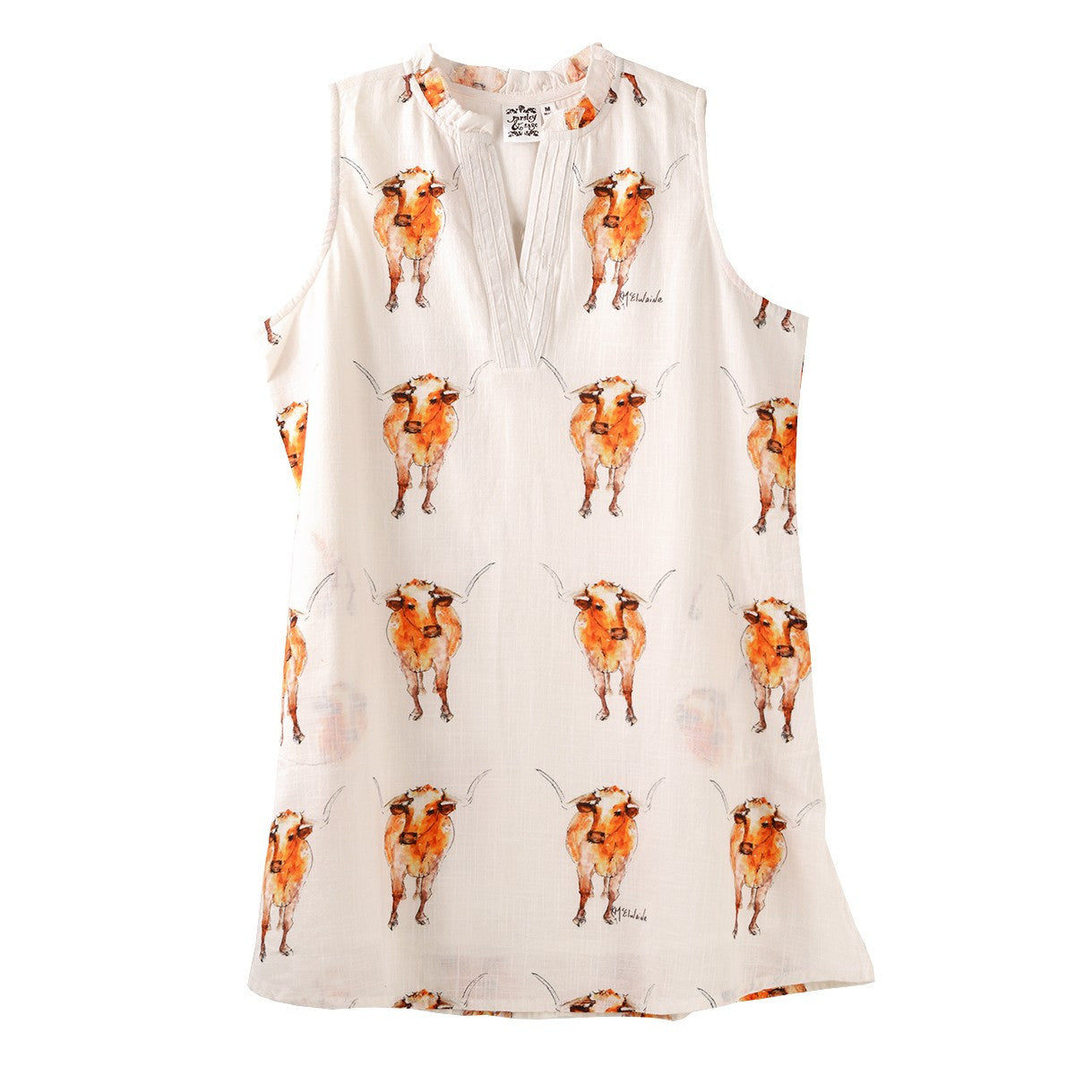 Parsley & Sage Kathleen Sleeveless Steer Dress