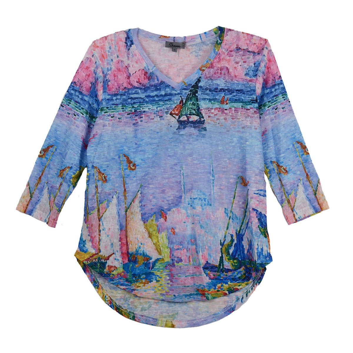 Shana Sailboat Slub Knit Top