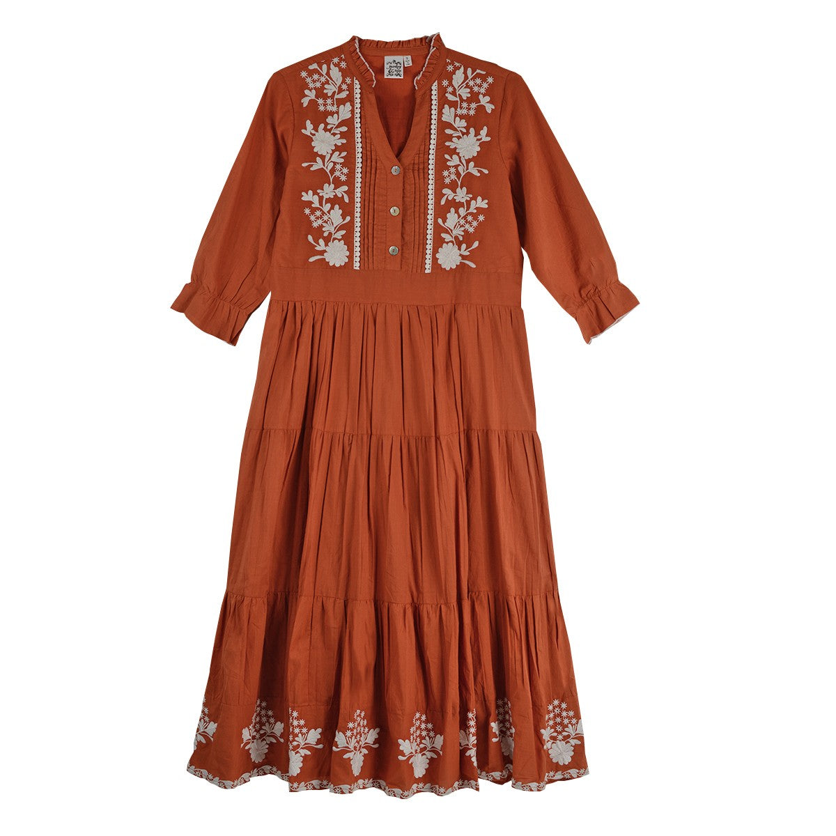 Parsley & Sage Ina Embroidered Dress (2 Colors)