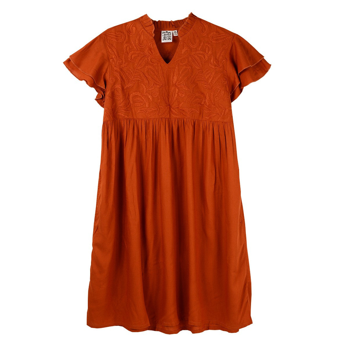 Parsley & Sage Patricia Embroidered Dress