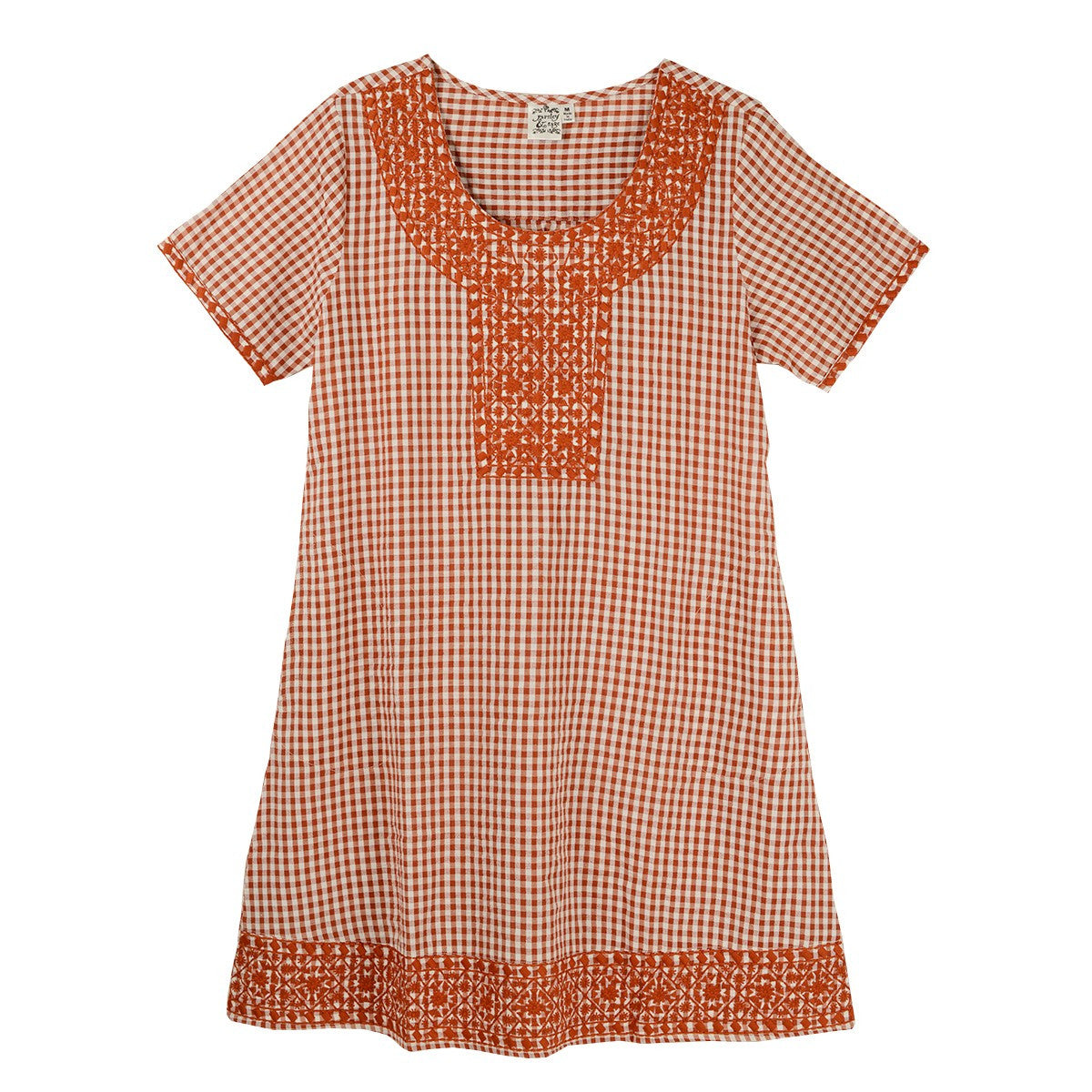 Parsley & Sage Katie Gingham Dress *Perfect for Game Day!*