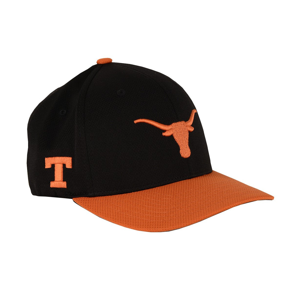 Texas Longhorn Victory Flex Fit Cap (TOW RFLX-TX-1FT-2TN) BLK/BO