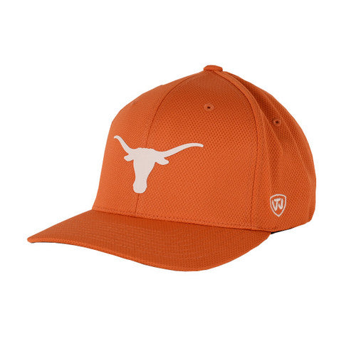 Texas Longhorn Clam Flex Fit Hybrid Cap (TOW CLAM-TX-1FT-TMC) BO