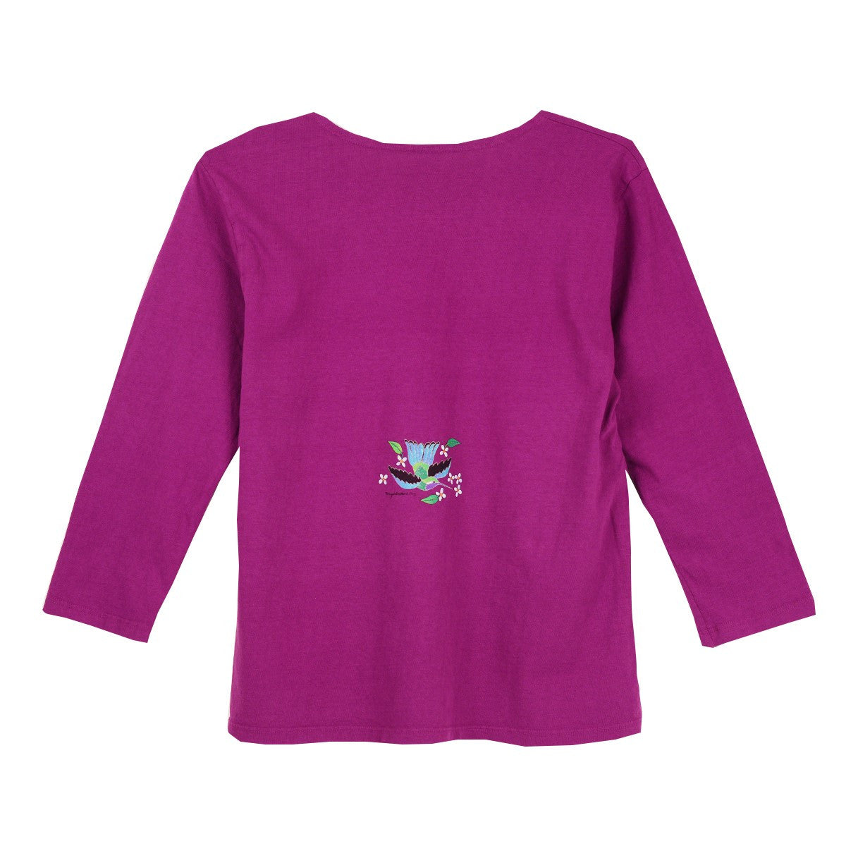 Sabaku Huipil Hummingbird Best Tee (316PLMBEST) PLUM
