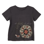 Sabaku Horse Basket Short Sleeve Boutique Tee (422SLTSSBT) SLATE