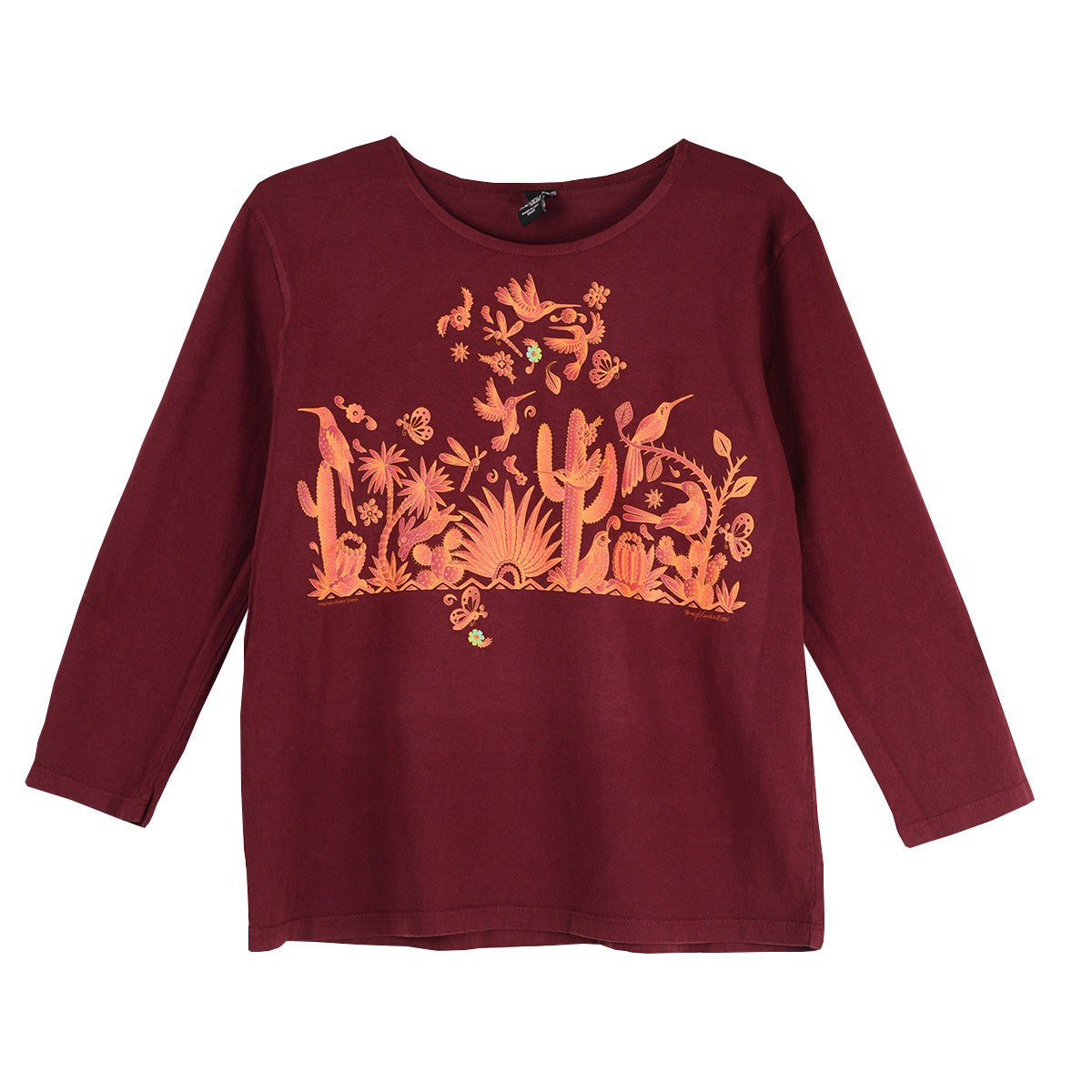 Sabaku Imaginary Desert 3/4 Sleeve Best Tee (FIG)
