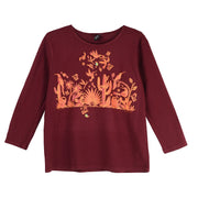 Sabaku Imaginary Desert 3/4 Sleeve Best Tee (FIG)