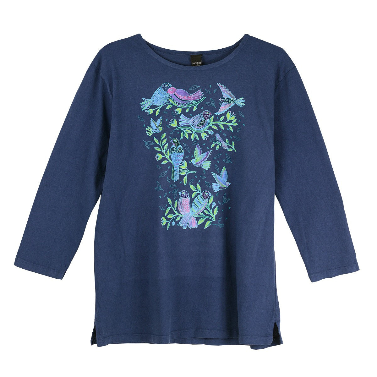 Sabaku Birdies 3/4 Sleeve Tee (DRKDEN)