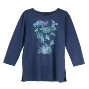 Sabaku Birdies 3/4 Sleeve Tee (DRKDEN)