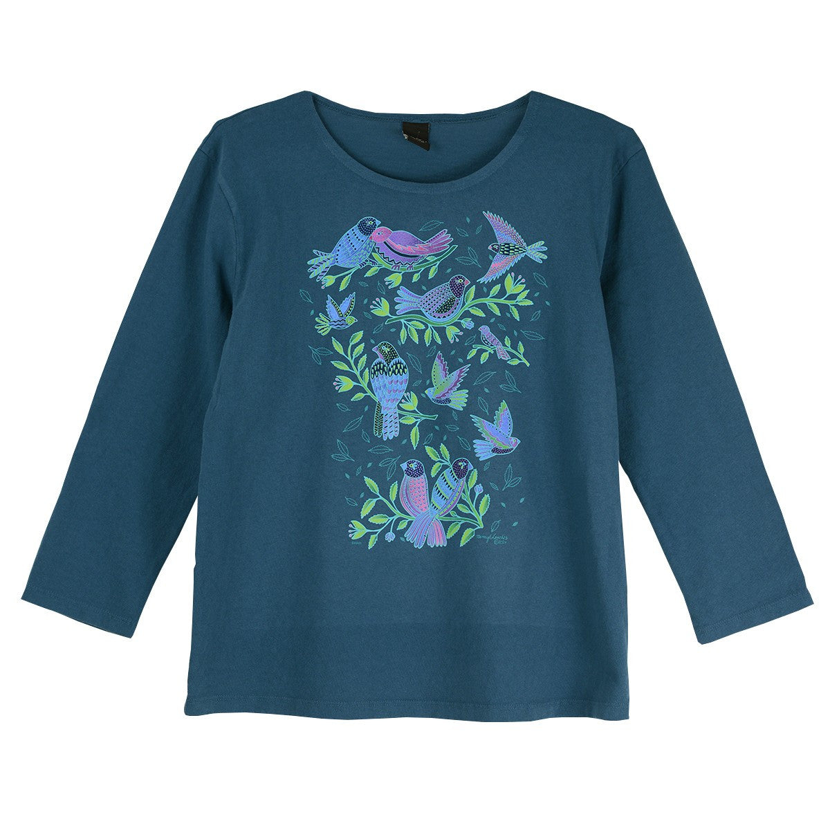 Sabaku Birdies 3/4 Sleeve Best Tee (MORBLU)