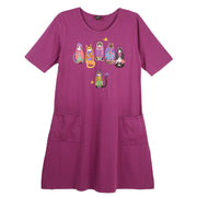 Sabaku Catryoshka Dress/Coverup (PLUM)
