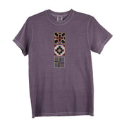 Sabaku Motif Short Sleeve Comfort Color Tee (SMKYWINE)