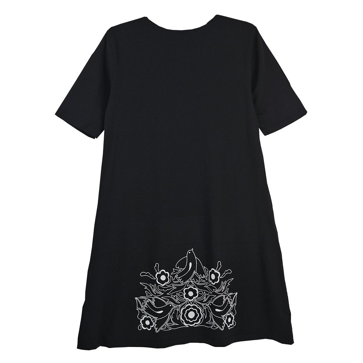 Sabaku White Bird Black Bird Dress (Midnight)