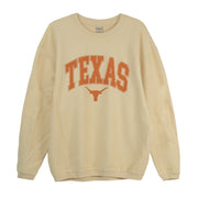 Texas Longhorns Chicka-D Ladies Corded Arch Texas Sweatshirt(443-32-000)