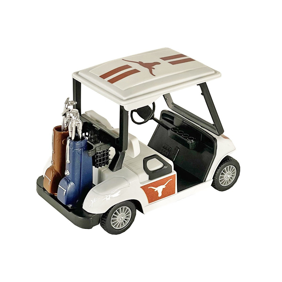 Texas Longhorn Die Cast Pull Back Golf Cart