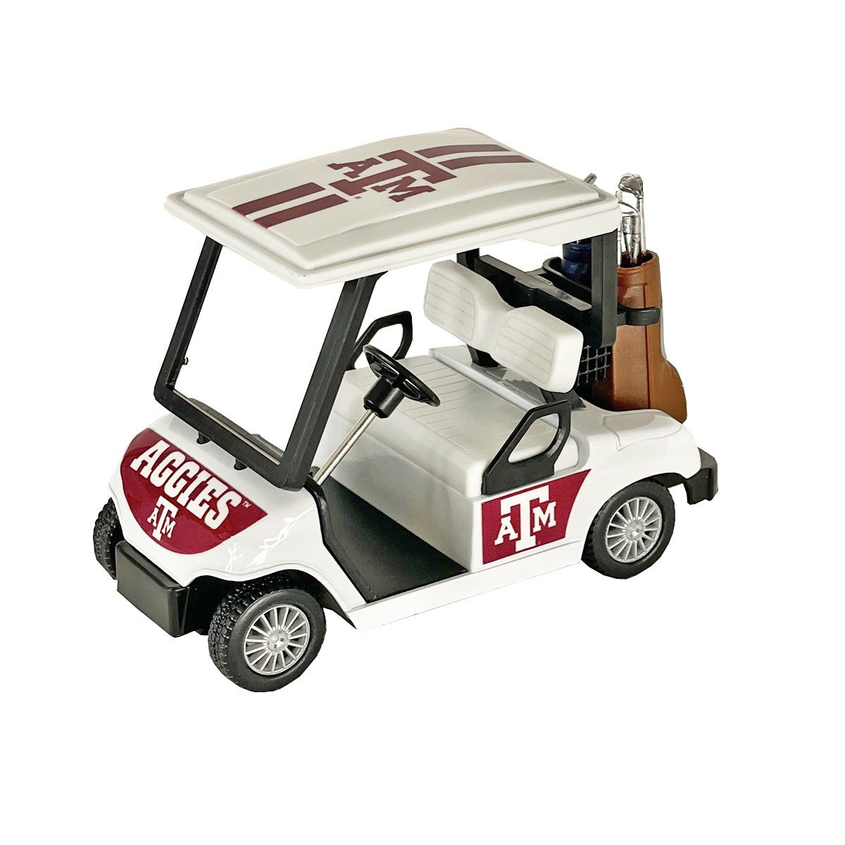 Texas ATM Die Cast Pull-Back Golf Cart