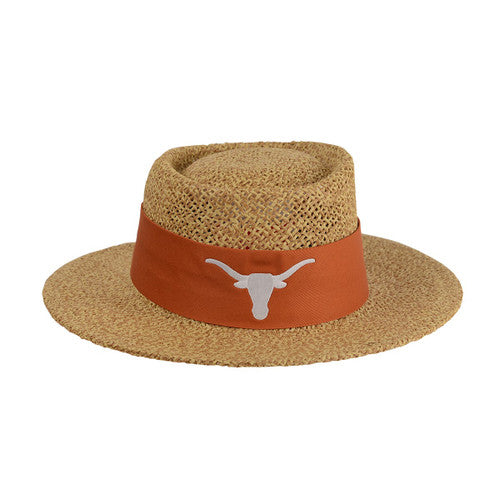 Texas Longhorn Tournament Gamblers Straw Hat (88NAT-TEX-W2307LF)