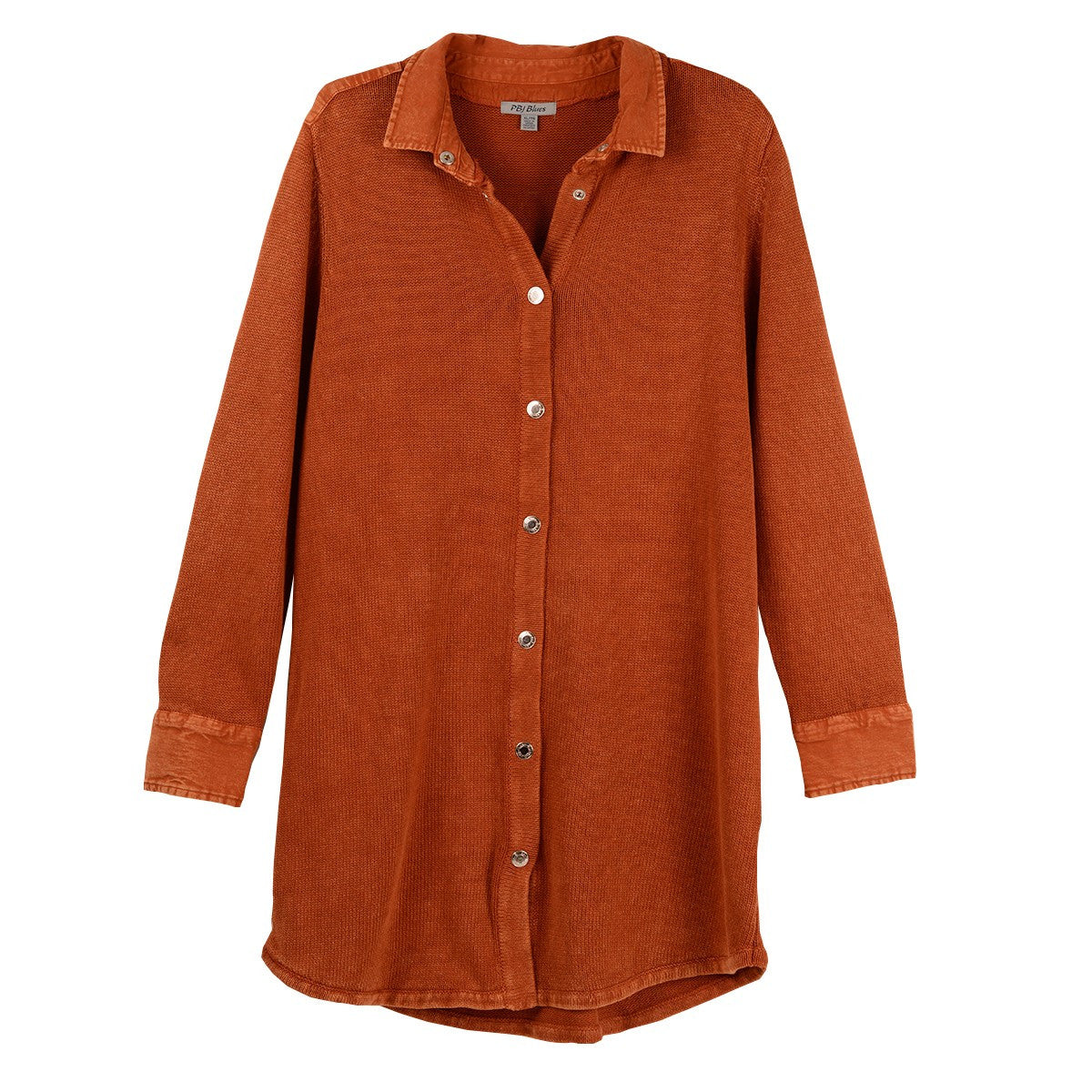 PBJ Sweater Knit Long Copper Cardigan (BL264)