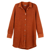 PBJ Sweater Knit Long Copper Cardigan (BL264)