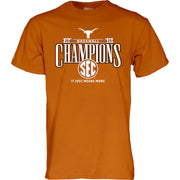 Texas Longhorn SEC Regular Season Baseball 2025 Champs Tee
