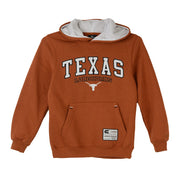 Texas Longhorn Colosseum Youth Arch TEXAS Embroidered Hoodie (BO)