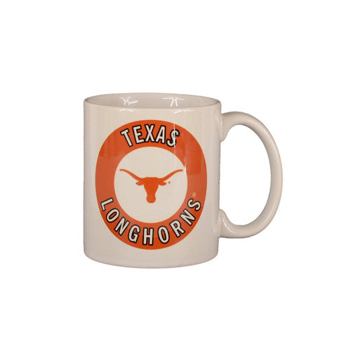 Texas Longhorn Oval Logo Center Ceramic Mug (COL-TEX 863)