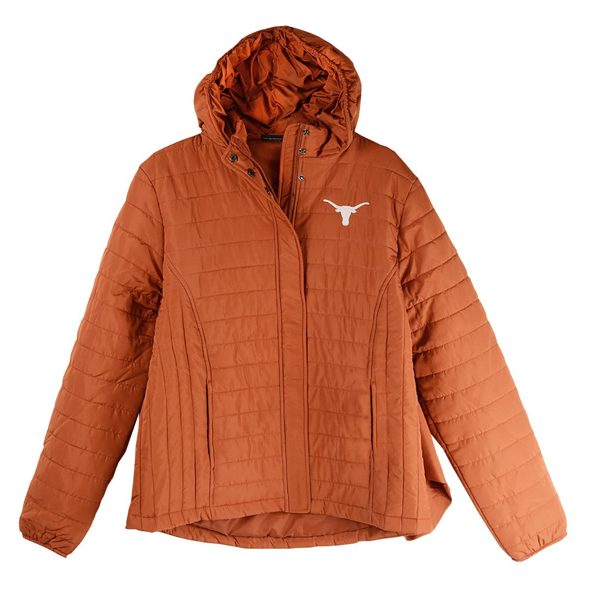 Texas Longhorn Colosseum Ladies' Read Minds Packable Puffer Jacket (TXO)