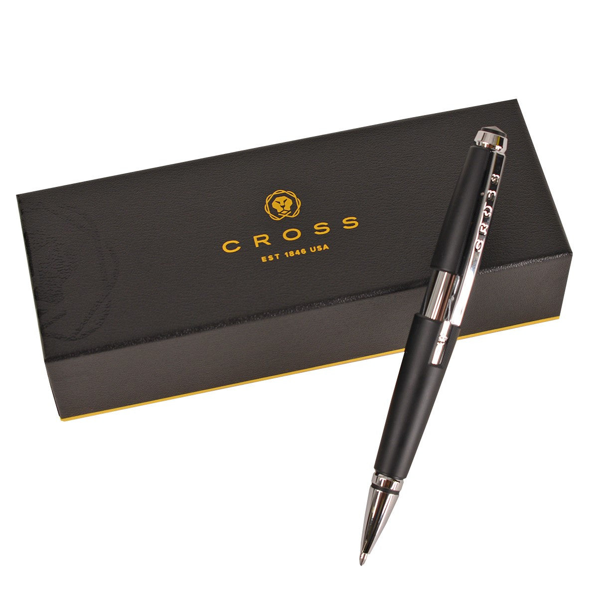 Cross Edge Series University of Texas Black Rollerball Pen (CP10)