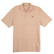 Texas Longhorn 40 Acres Men's Jetty Polo (ORNG/WHT)