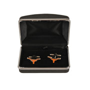 Texas Longhorn Boxed Logo Cufflinks (CUFW-8P-UT)