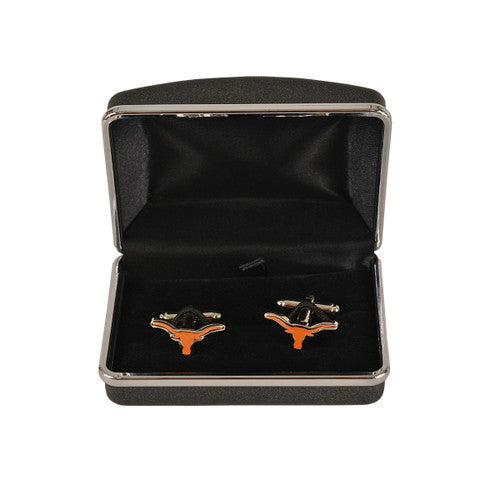 Texas Longhorn Boxed Logo Cufflinks (CUFW-8P-UT)