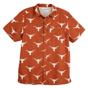 Texas Longhorn Columbia Super Slack Tide Large Logo Shirt