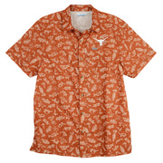 Texas Longhorn Columbia Super Slack Tide Texas Play Shirt