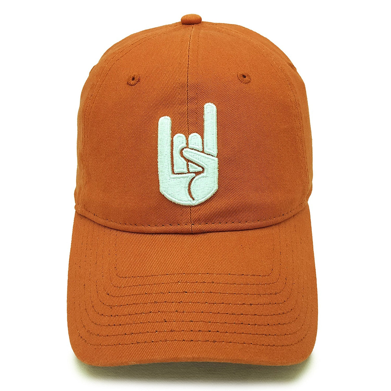 Texas Longhorn Embroidered Hook 'em Cap