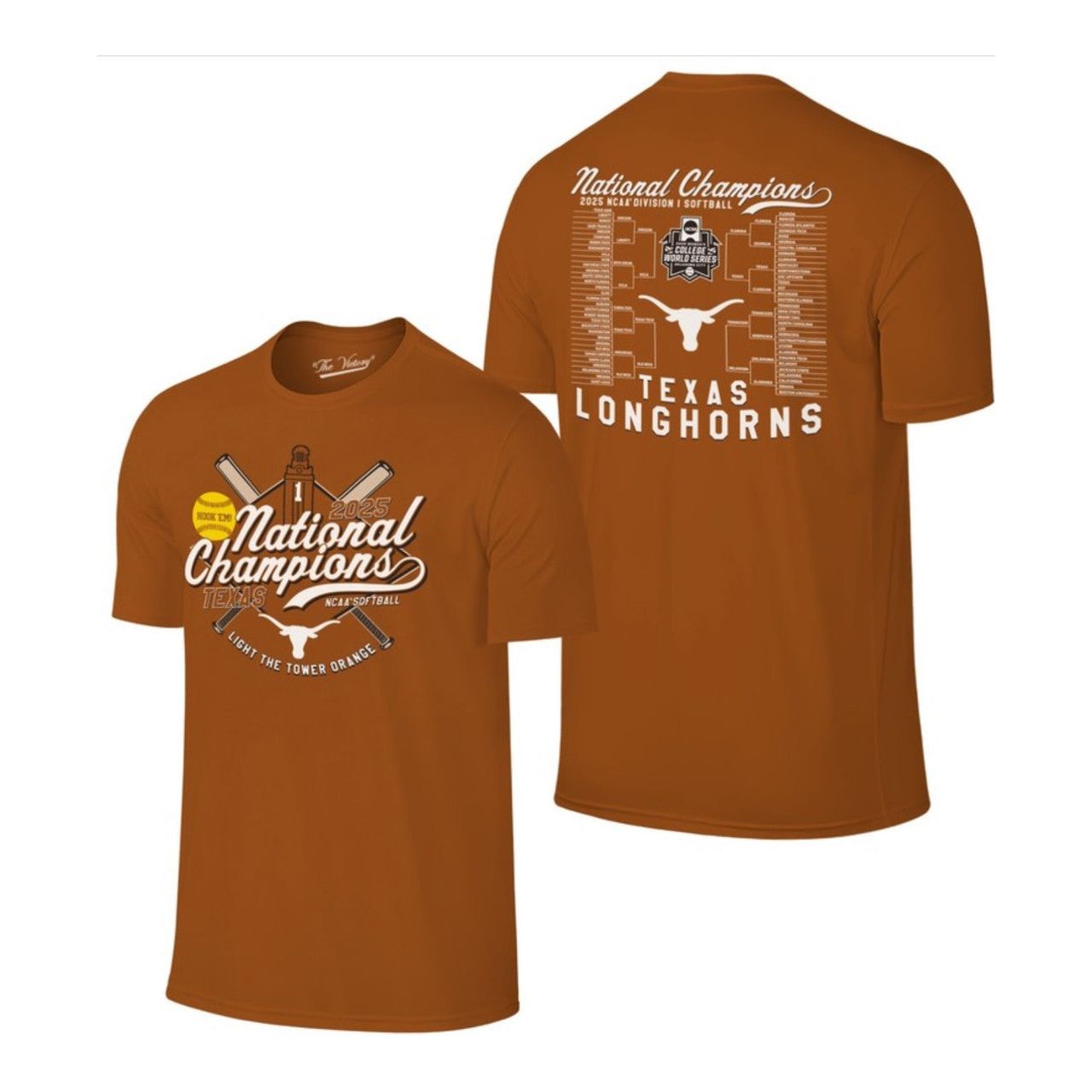 Texas Longhorns Softball National Champions 2025 Tee AVAILABLE NOW!