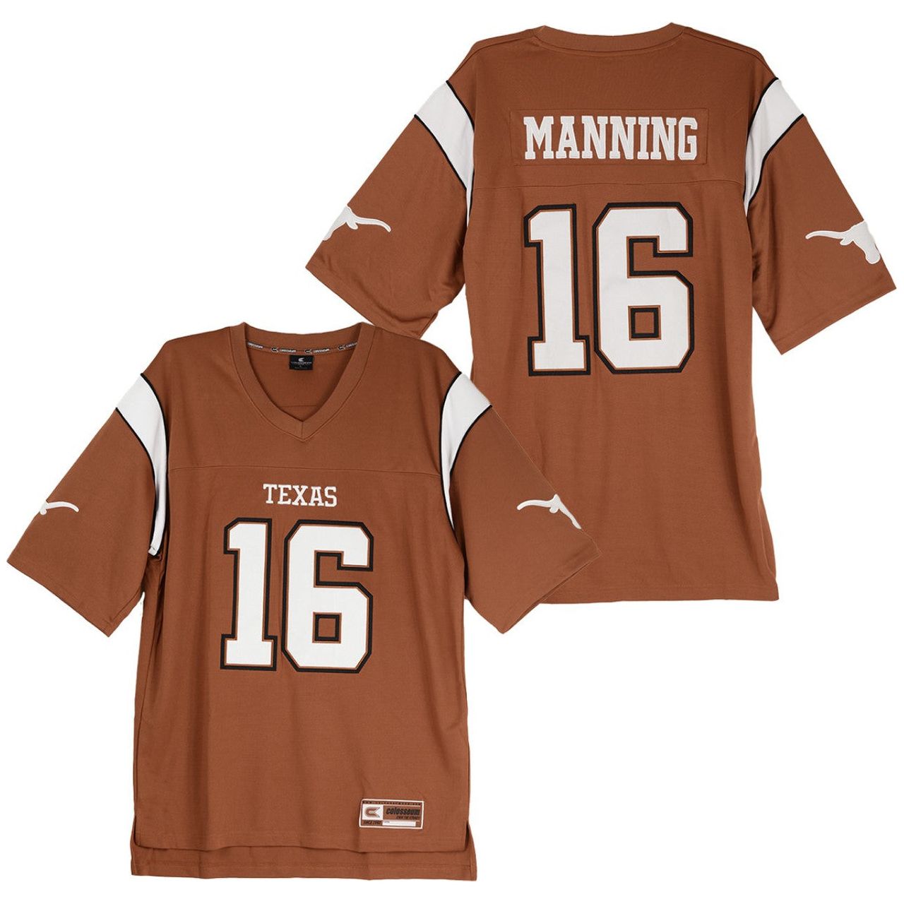 Texas Longhorn Youth Replica Manning 16 Jersey