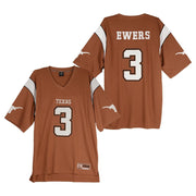 Texas Longhorn Youth Replica Ewers Jersey (MJF40794#3-Y) BO