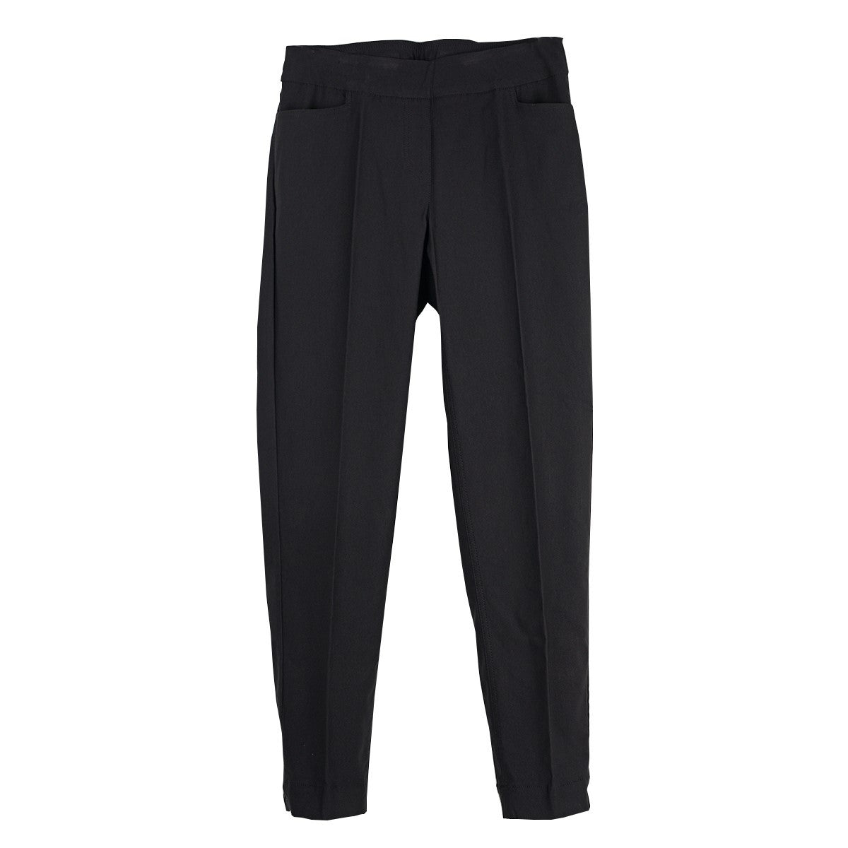 Thin Her Pull-On Real Pocket Ankle Pants (N32207PM) BLK
