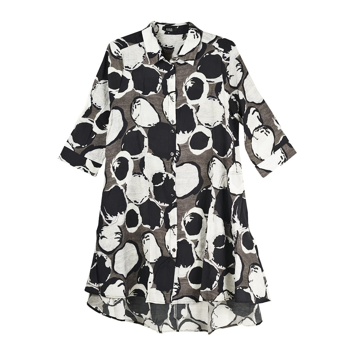 Lior Boyfriend Long Hi-Low Swing Dress