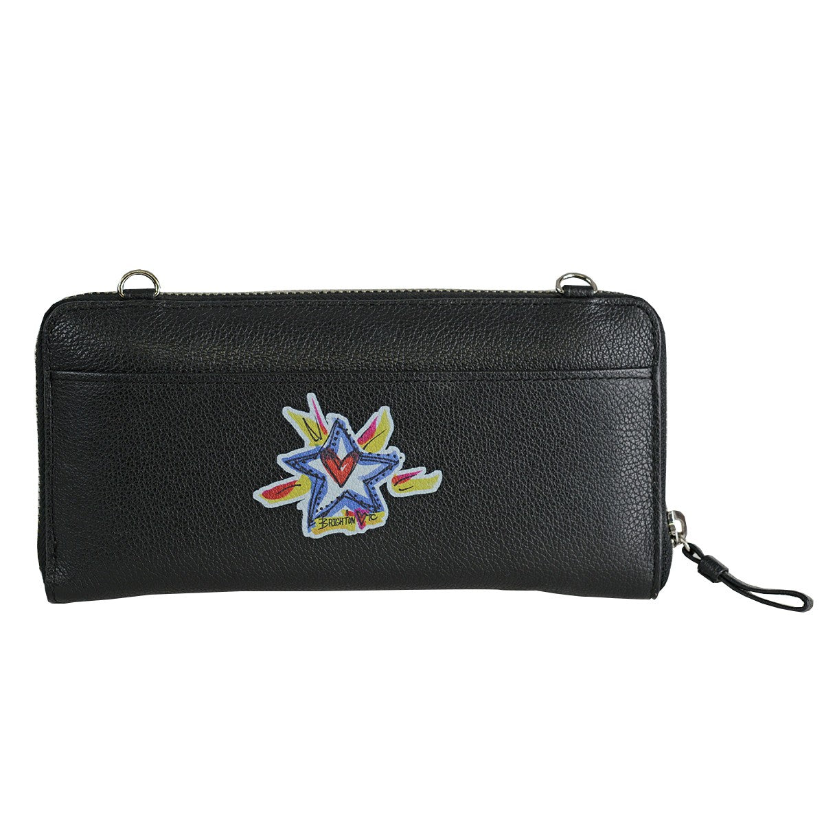 Brighton Love Scribble Black-Multi  Wallet (T3499M)