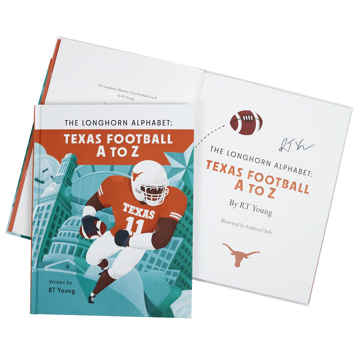 Texas Football A-Z The Longhorn Alphabet Book (Signed by the Author)