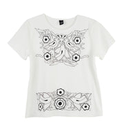 Sabaku White Bird Black Bird Short Sleeve Boutique Tee (WHT)